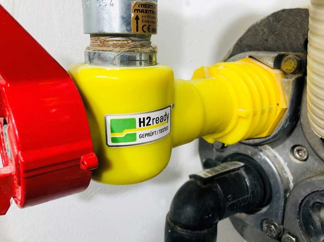 Gas pipes – also suitable for hydrogen, © Mannesmann Line Pipe Gas pipes – also suitable for hydrogen, © Mannesmann Line Pipe