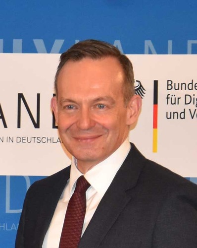 German transport minister Volker Wissing German transport minister Volker Wissing