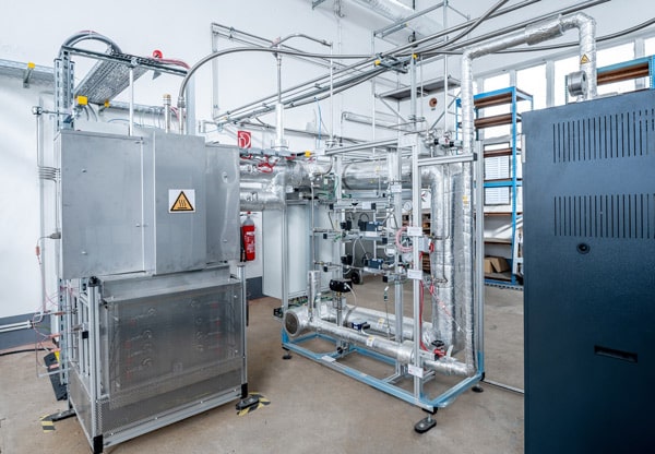 A hydrogen infrastructure for the energy transition